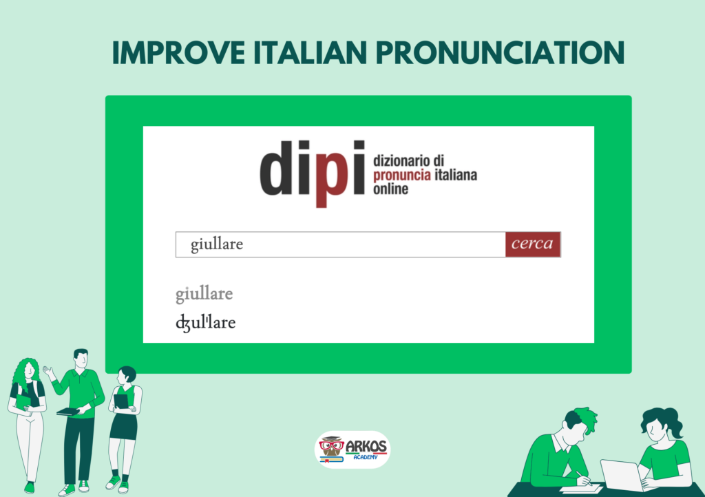 improve Italian pronunciation