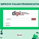 improve Italian pronunciation